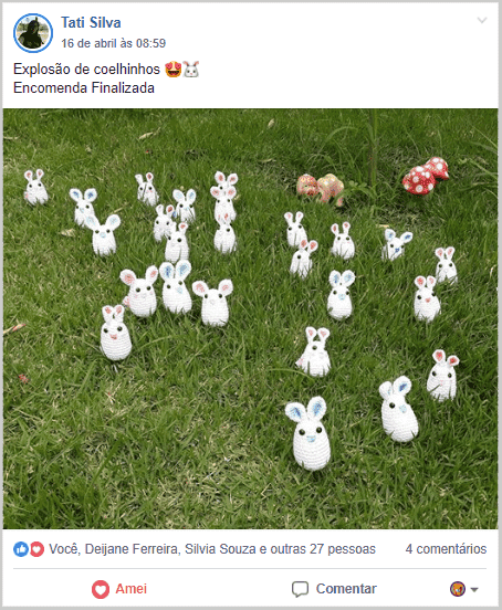 Amigurumi coelhos